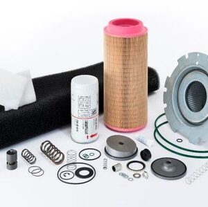 Zestawy filtrów do kompresorów śrubowych